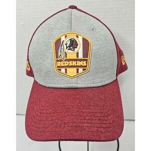 Washington Redskins (Commanders) Team Issued New Era 39 Thirty Fitted Hat Read